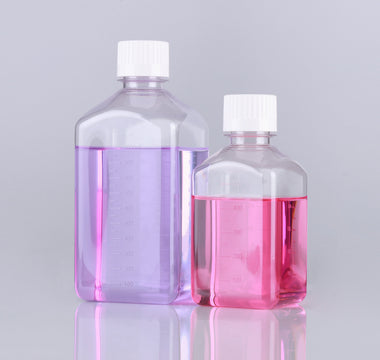 500ml and 1000ml Square Media Bottles