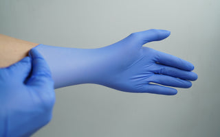 Blue Nitrile Gloves