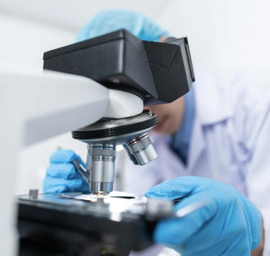 A Lab Tech Doing Cell Analysis