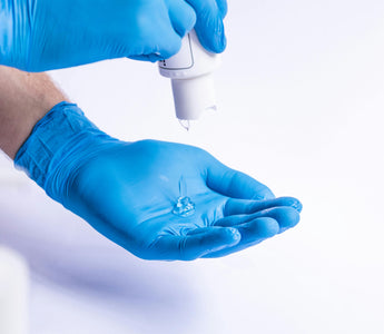 Person Pouring Gel Into Hand
