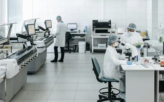 A quality control lab