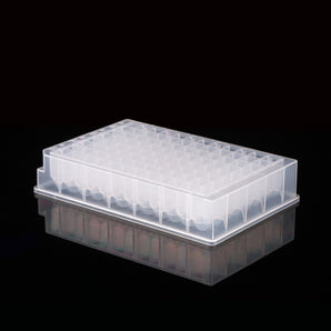 1.0 ml 96-Well Deep Well Plate, U-Bottom, Square Well, non-sterile, 5/pk, 50/cs - 501002