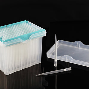 1000 μl Robotic Filter Tips for Tecan, Clear, Sterile, Boxed, 96/rack, 10 racks/pk, 50 racks/cs - 332217