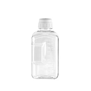 2L PETG Square Storage Bottle, Sterile, double bagged small packaging, 6/pk, 12/cs - 355114