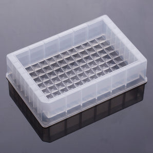 Reservoir microplates without caps, single well, 96 troughs, low profile 31.4mm height, 195ml, non-Sterile, 10/pk, 50/cs - 360103