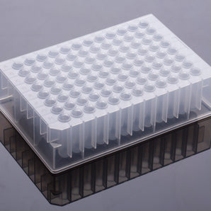 1.0 ml 96-Well Deep Well Plate, U-Bottom, Round well, non-sterile, 5/pk, 50/cs - 502102