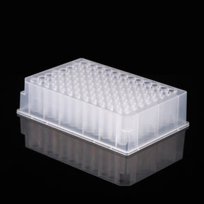 1.3 mL 96-Well Deep Well Plate, U-Bottom, Round Well, Non-Sterile, 5/pk, 50/cs - 507001