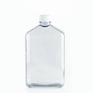 5L PC Square Storage Bottles, Sterile, double bagged small packaging, 1/pk, 6/cs