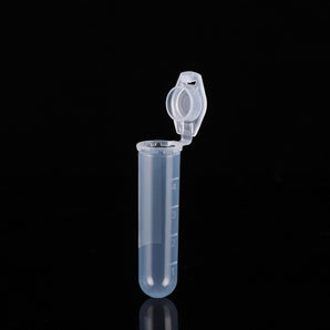 5ml Centrifuge Tubes, Clear, Round Bottom, Snap Cap, Sterile, 200/pk, 2000/case - 603111