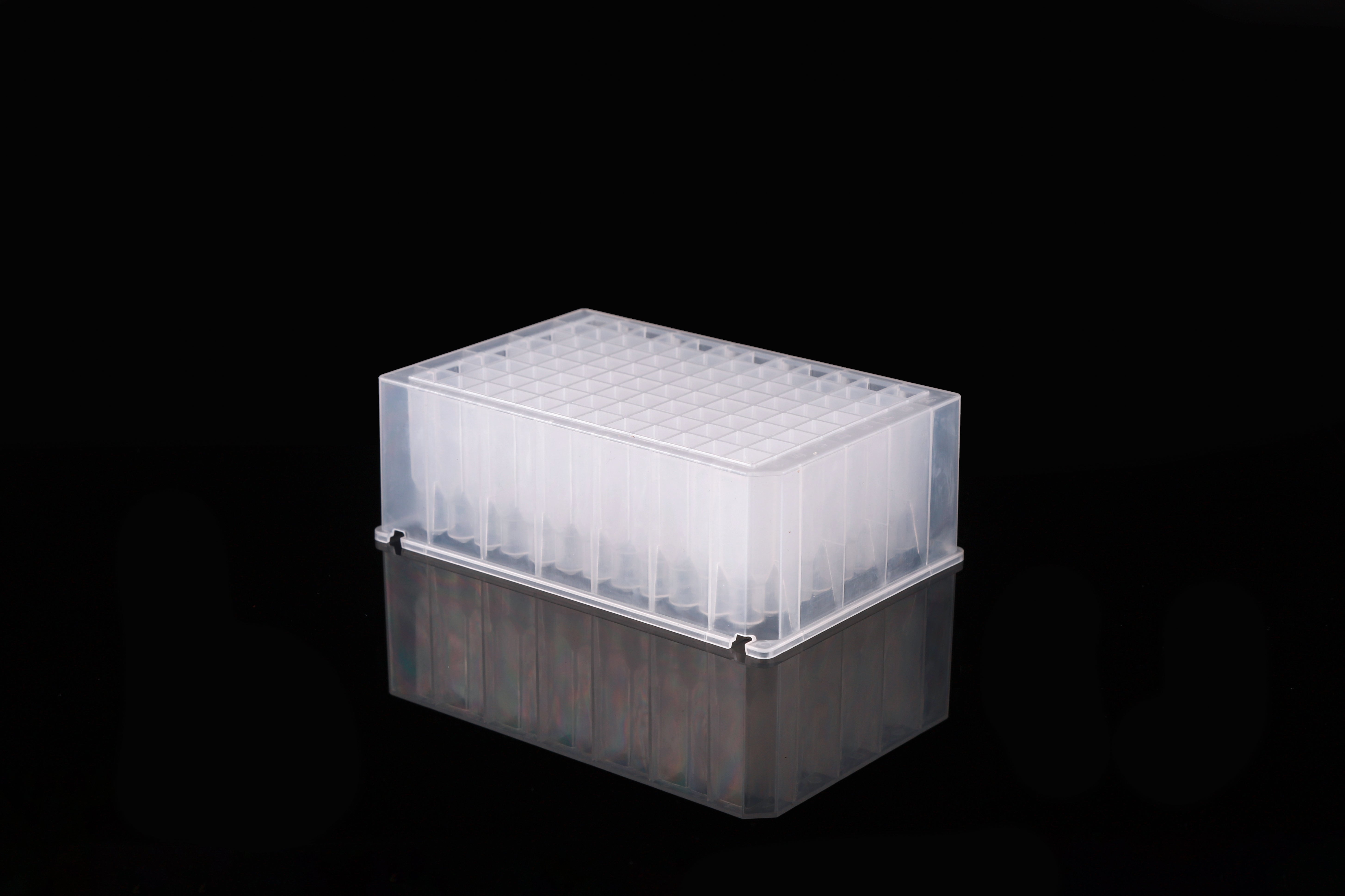 NEST Scientific 503021 - 2.2 ml 96-Well Deep Well Plate, V Conical Bottom, Square well