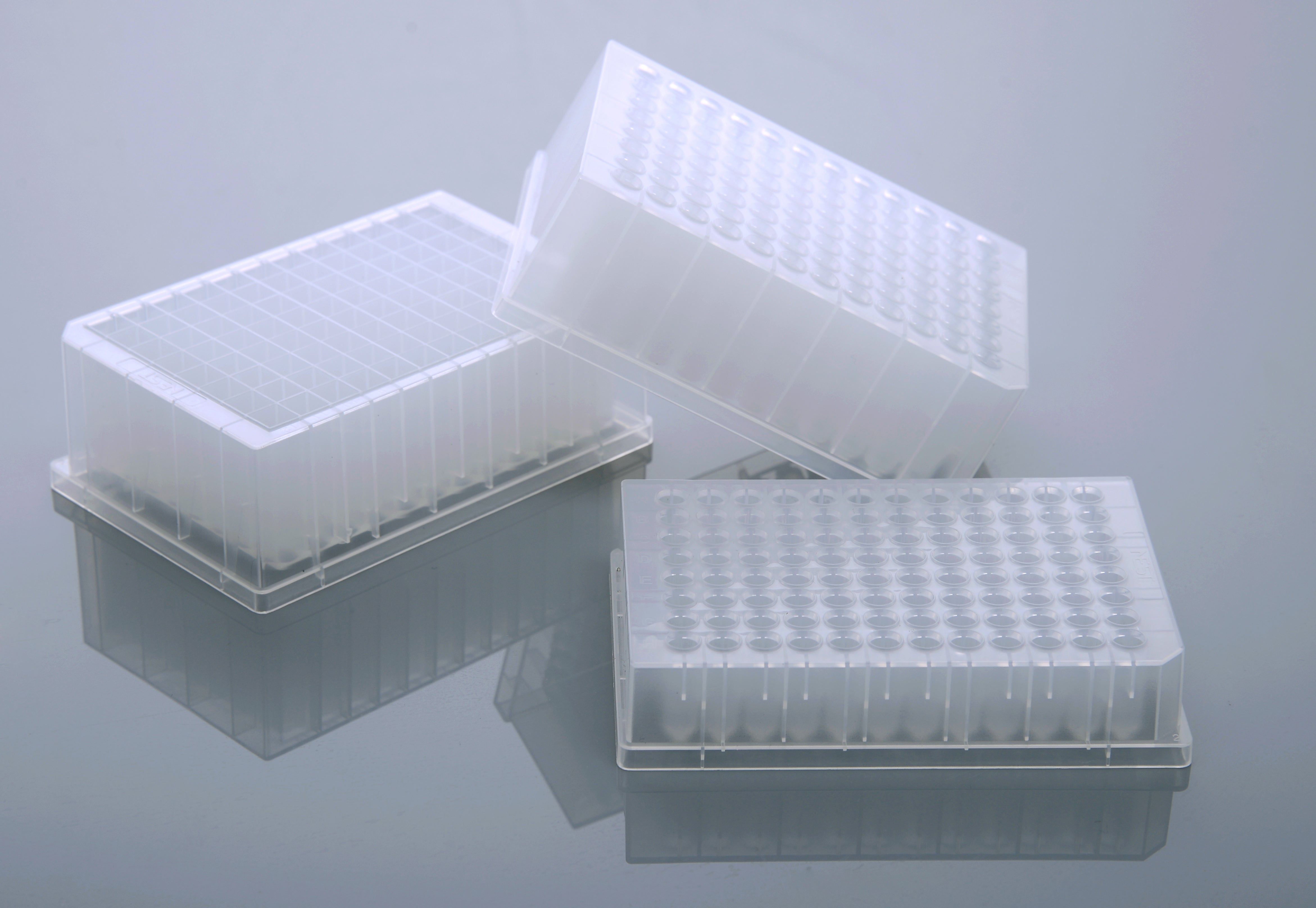 NEST Scientific 504701 - 120 ul 384 well Deep Well Plates, V Bottom, Square Well